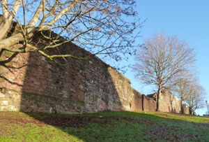 Roman Wall around Exeter