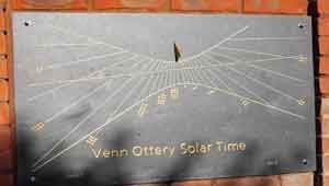 Venn Ottery Solar Time