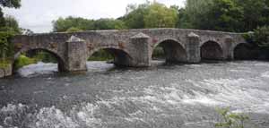 Bickleigh bridge over troubled water