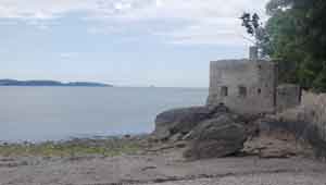 ruins of bath house