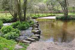 stepping stones North Bovey