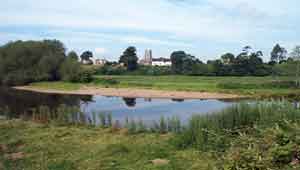 river exe near brampford speke