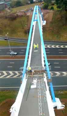 Constructing Red Hayes Bridge