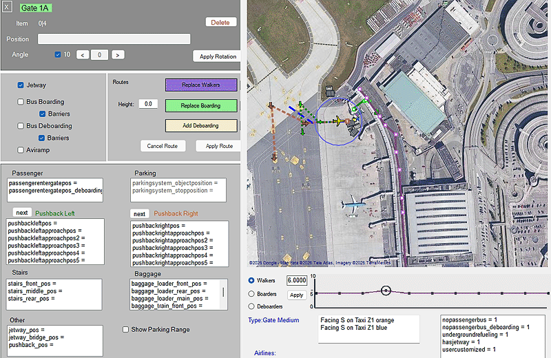 Editing in GSX Mapper