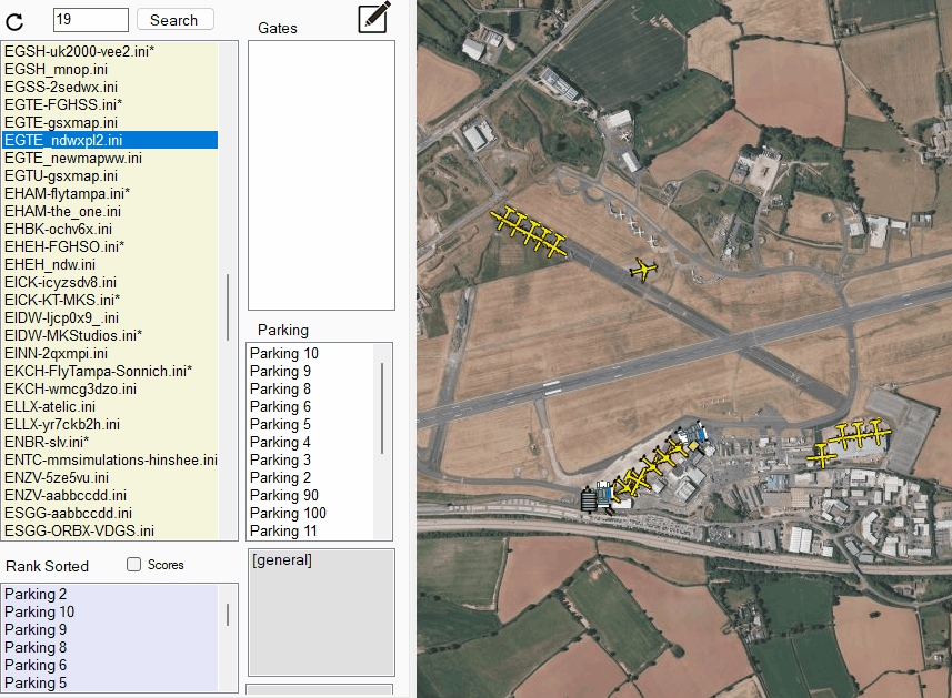 Editing in GSX Mapper