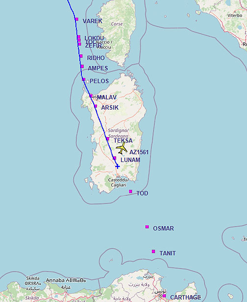 FSLTL Log Scanner showing Simbrief Flightplan