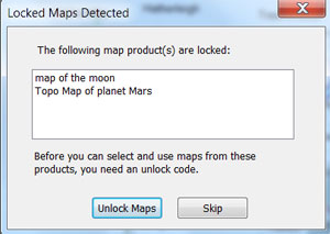 Locking or Unlocking Maps